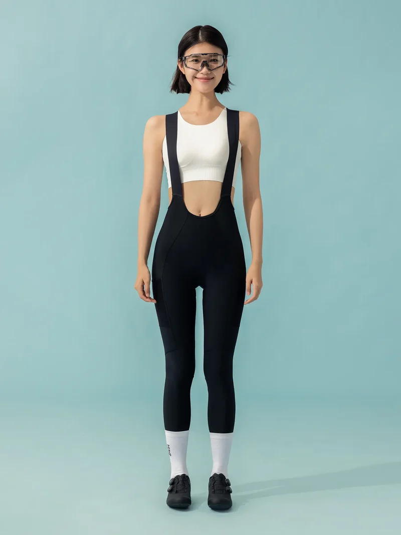 Lameda 21st Anniv. Special Women's Bib Tights -Black