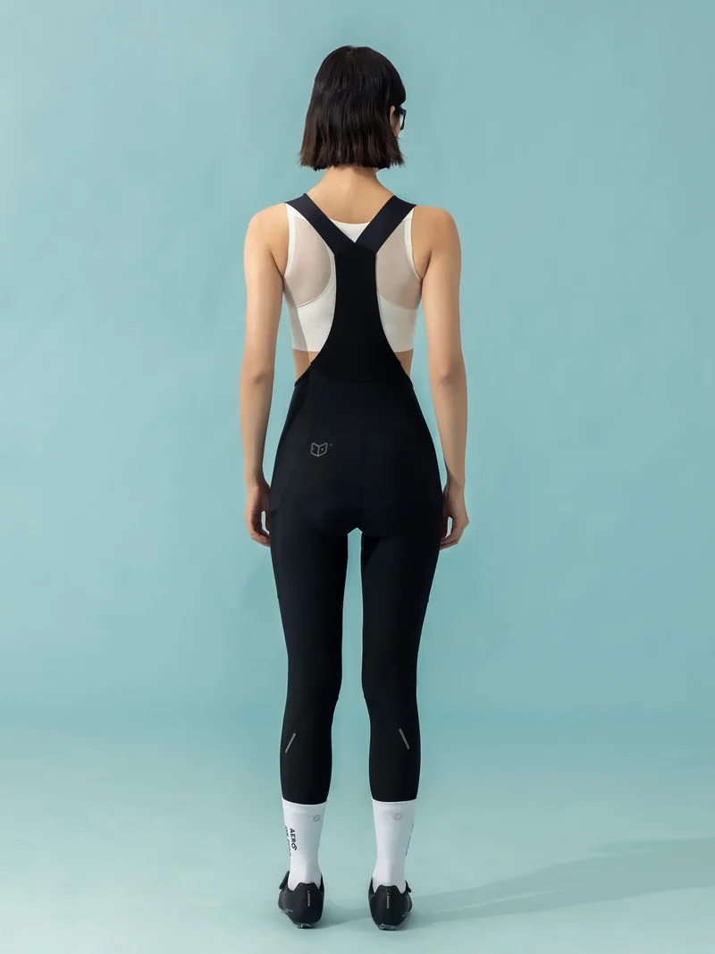 Lameda 21st Anniv. Special Women's Bib Tights -Black