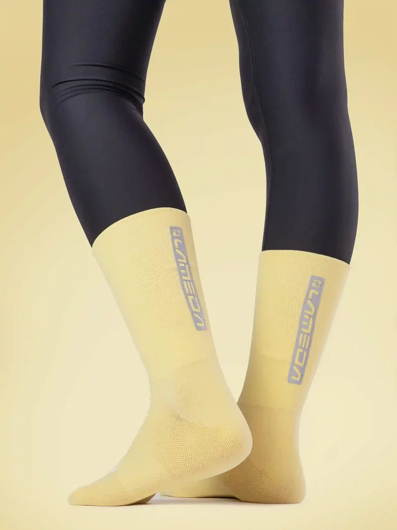 Reflective Sports Socks BGM 7303 - Yellow