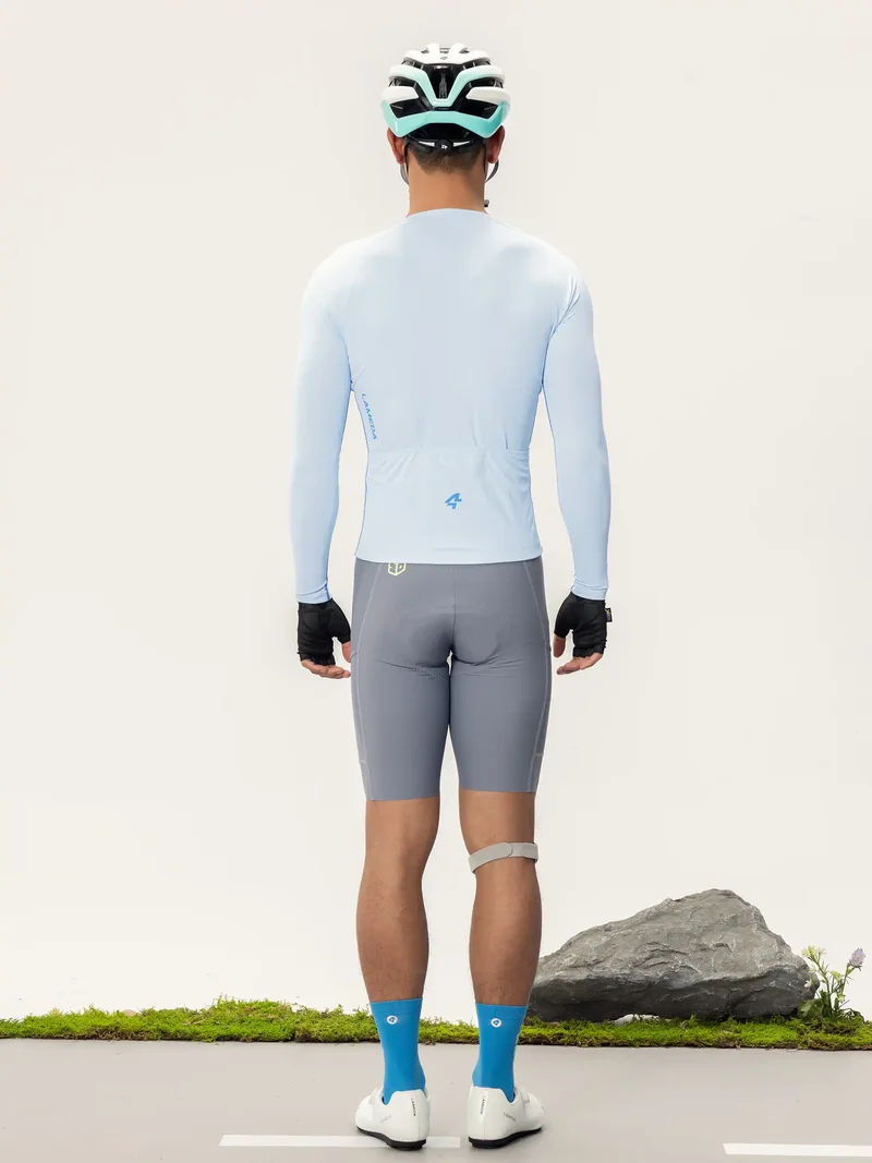 Wind Chaser Mens Jersey Long Sleeves - Blue
