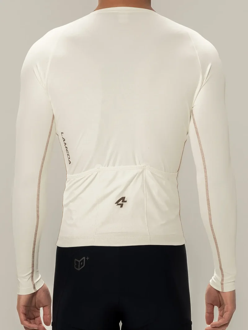 Wind Chaser Mens Jersey Long Sleeves - Ivory
