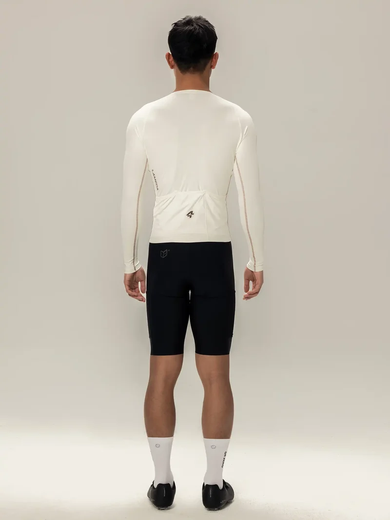 Wind Chaser Mens Jersey Long Sleeves - Ivory