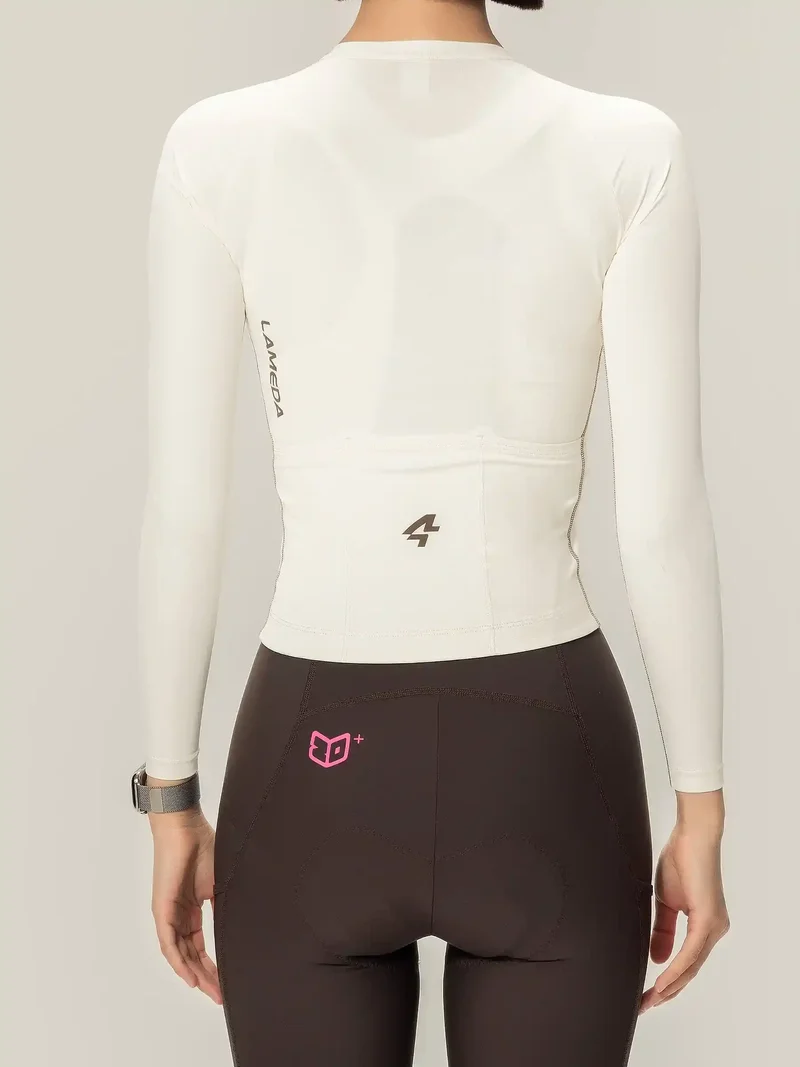 Wind Chaser Womans Jersey Long Sleeves - Cream