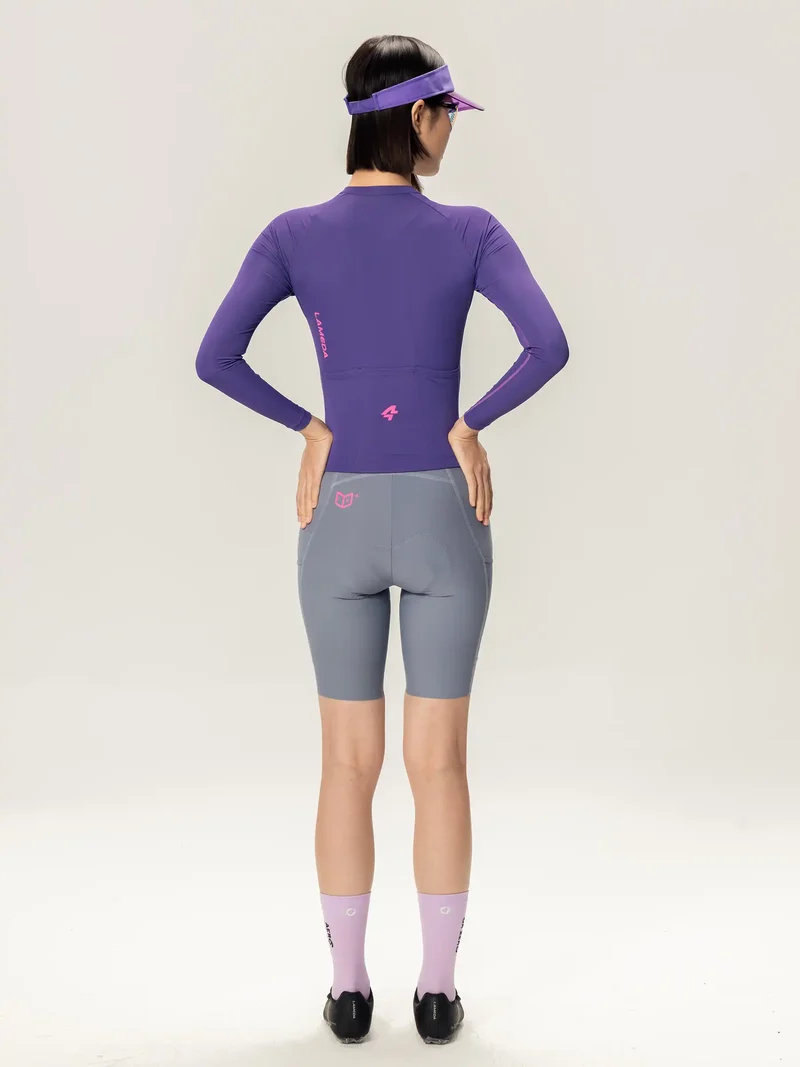 Wind Chaser Woman Jersey Long Sleeves - Purple