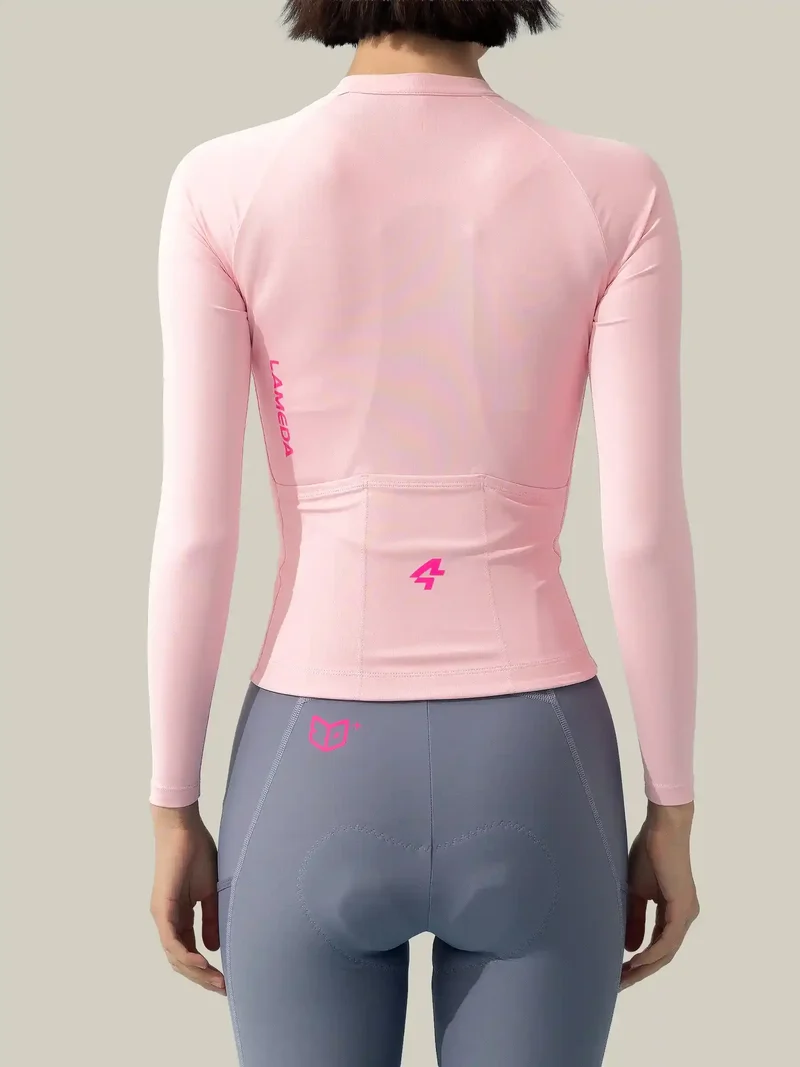 Wind Chaser Womans Jersey Long Sleeves - Pink