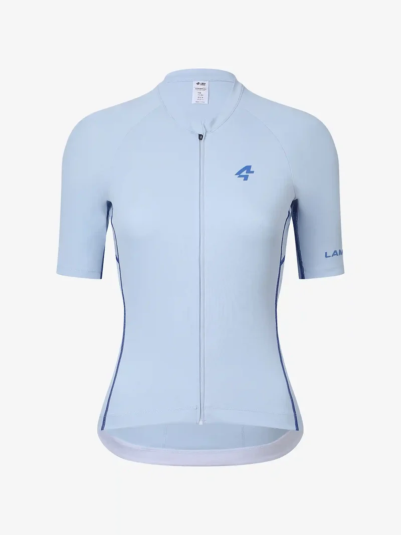 Wind Chaser Unisex Cycling Jersey Short Sleeves - Blue