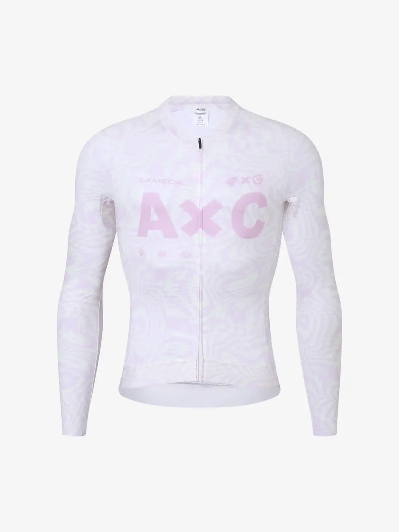 A*C Mens Cycling Jersey LS - Pink