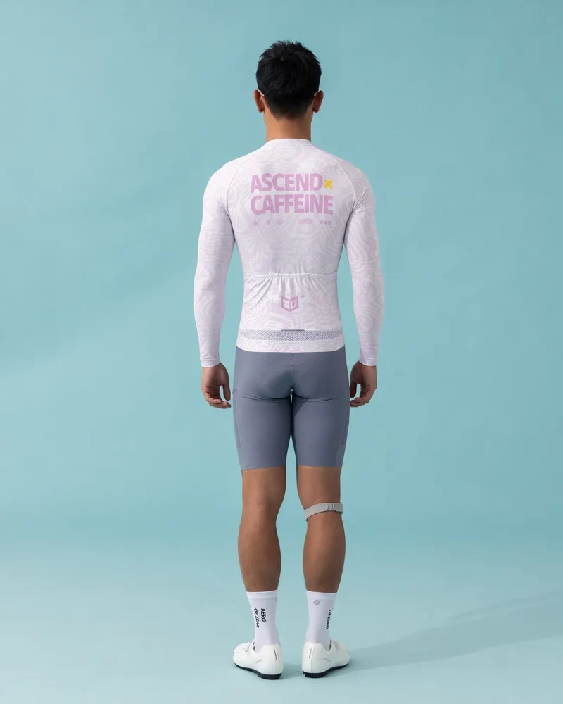 A*C Mens Cycling Jersey LS - Pink