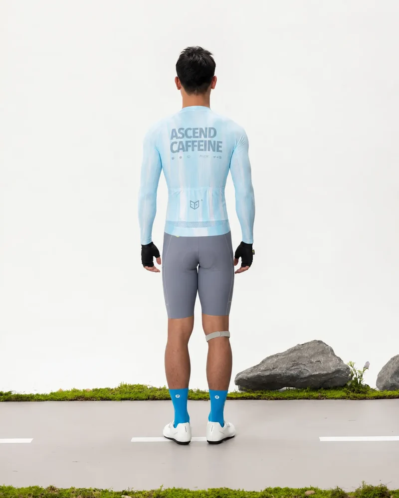 A*C Mens Cycling Jersey LS - Blue