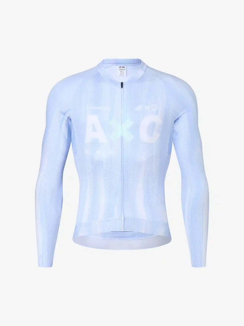 A*C Mens Cycling Jersey LS - Ice Purple