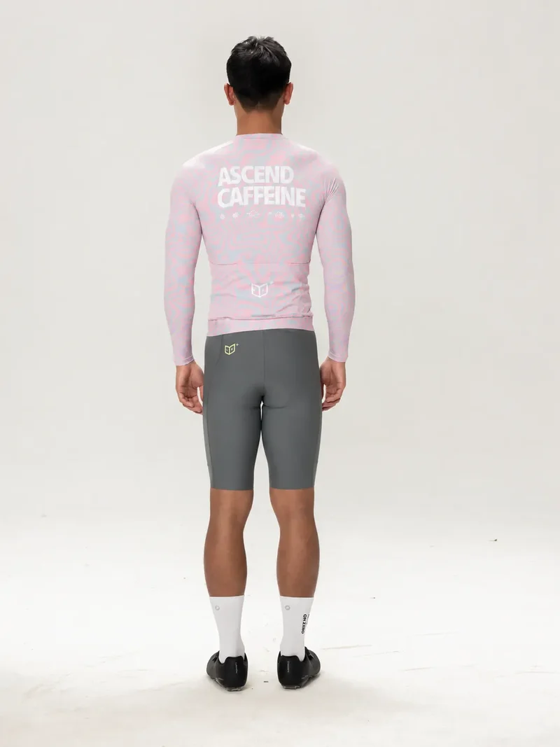 A*C Mens Cycling Jersey LS - Peach