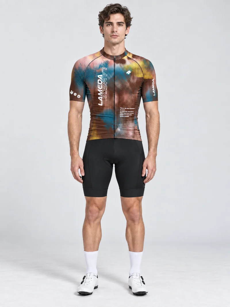 Men's Cycling Jersey - Mocha Pre-Order