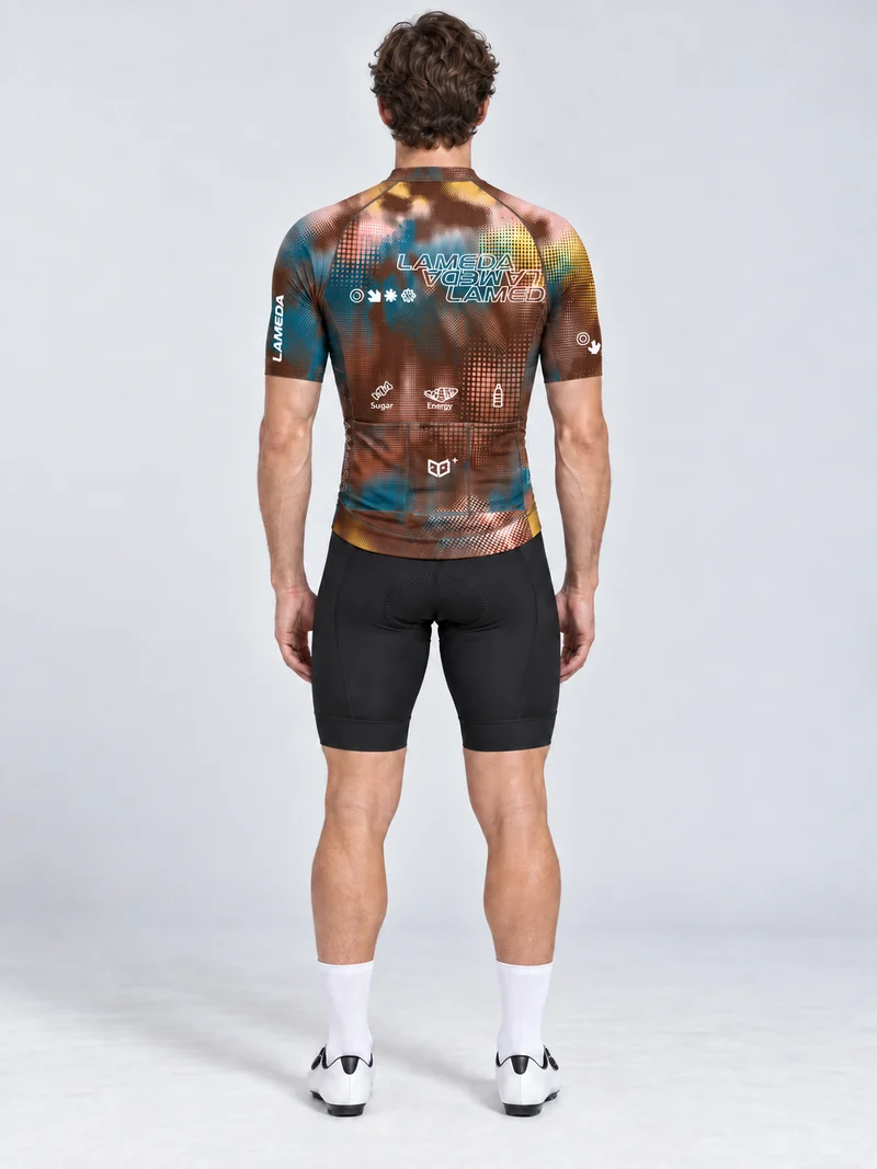 Men's Cycling Jersey - Mocha Pre-Order