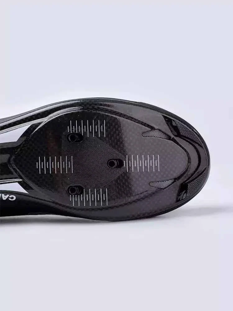 Hank Unisex Nylon Cycling Cleat Shoes - Black