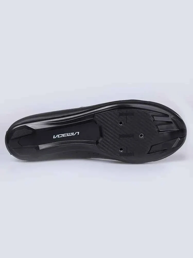 Hank Unisex Nylon Cycling Cleat Shoes - Black