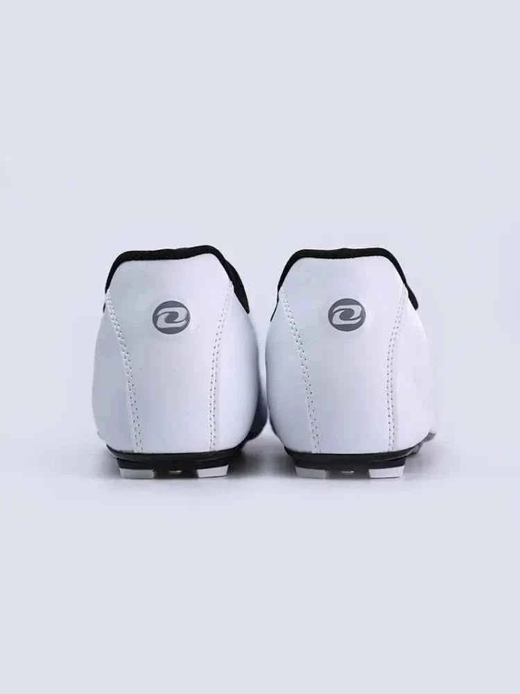 Hank Unisex Nylon Cycling Cleat Shoes - White