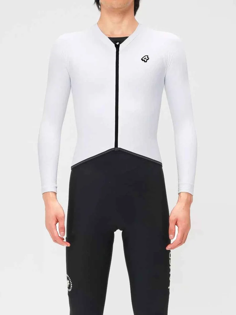 Polar Night Men's Fleeced Thermal Jersey - White
