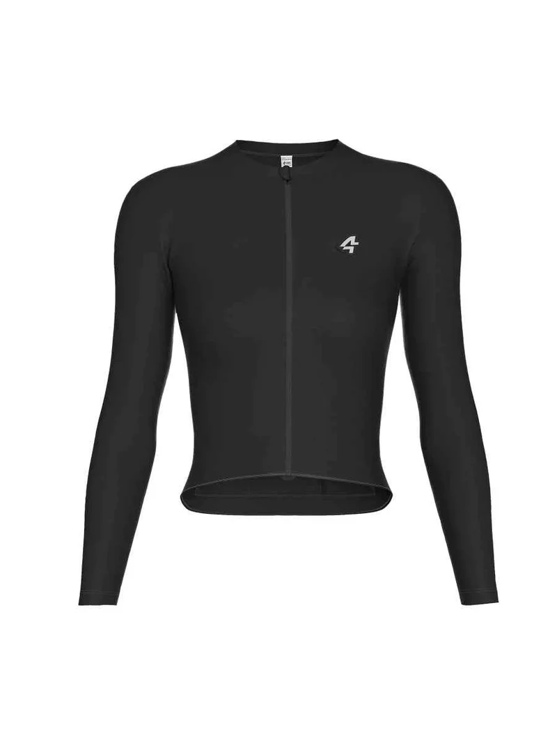 Polar Night Women's Fleeced Thermal Jersey - Black