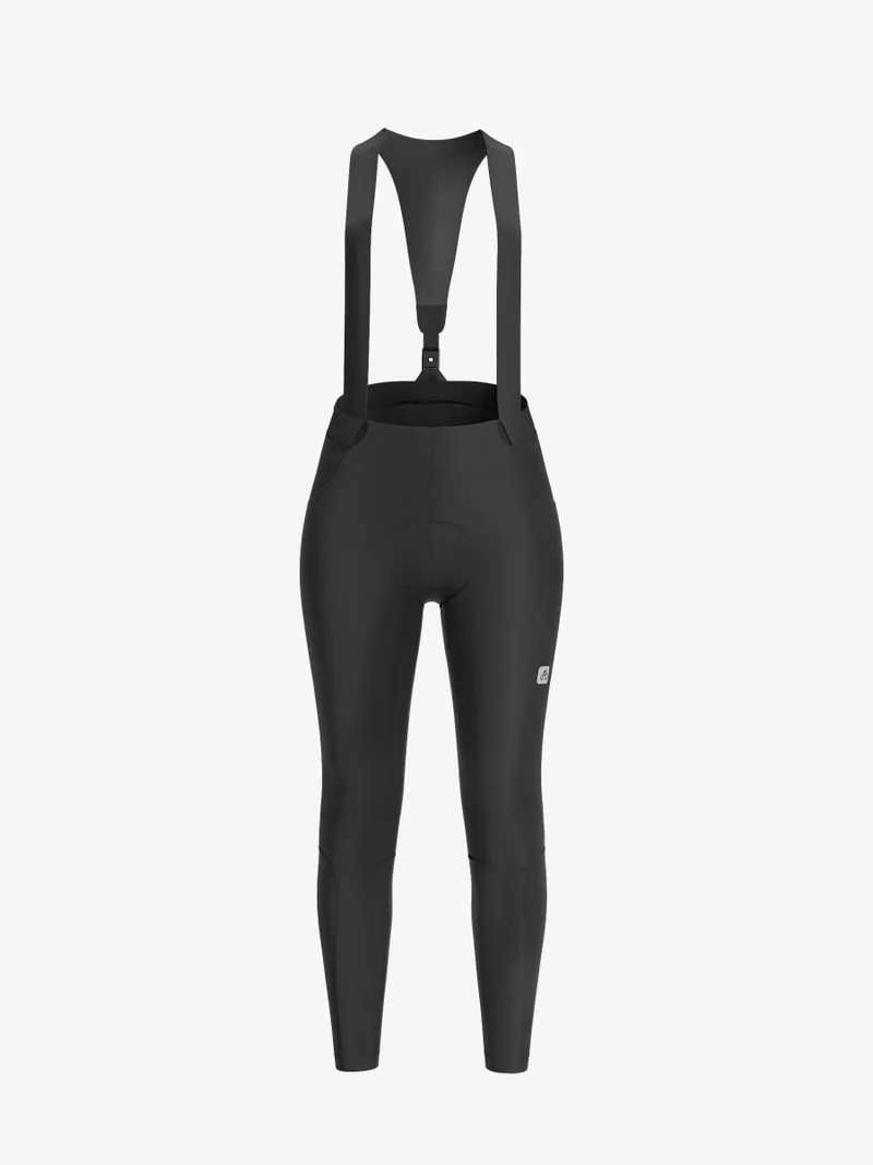 Sunshine Women's Thermal Fleeced Bib Tights - Black