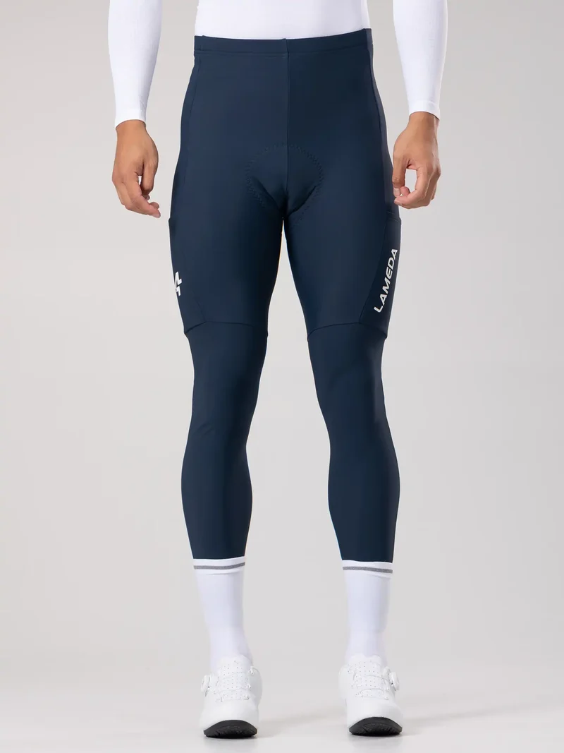 Lameda 20th Anniv. Special Men's Thermal Tights - Navy
