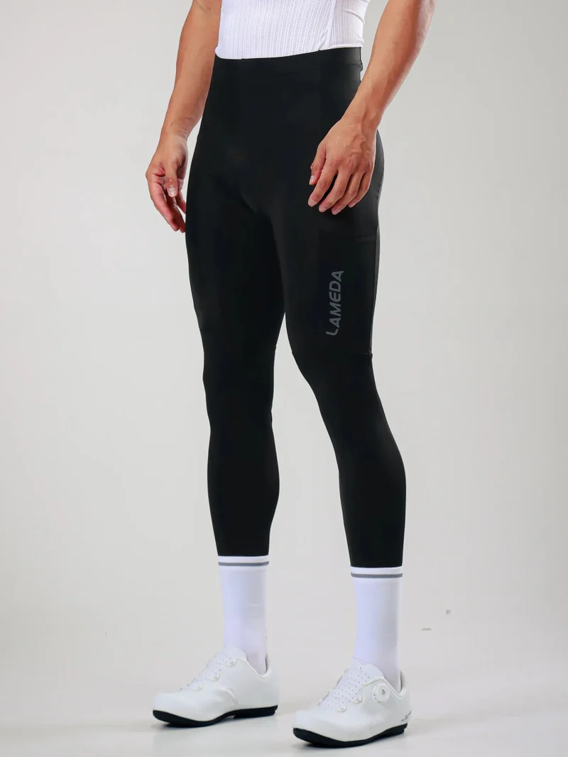 Lameda 20th Anniv. Special Men's Thermal Tights - Black