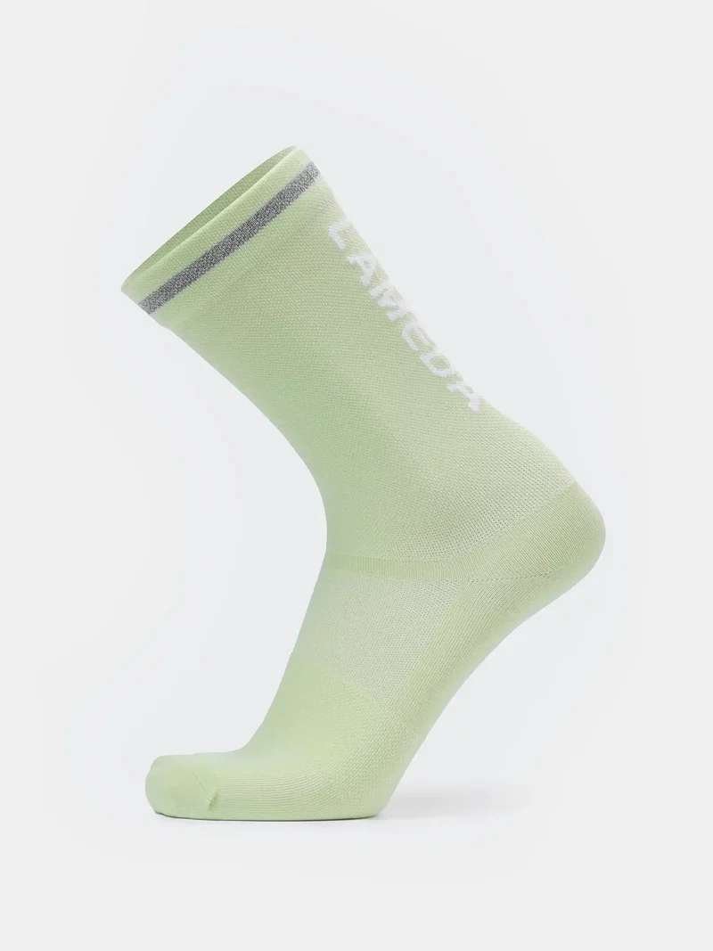 Reflective Sports Socks BGM 7305 - Green