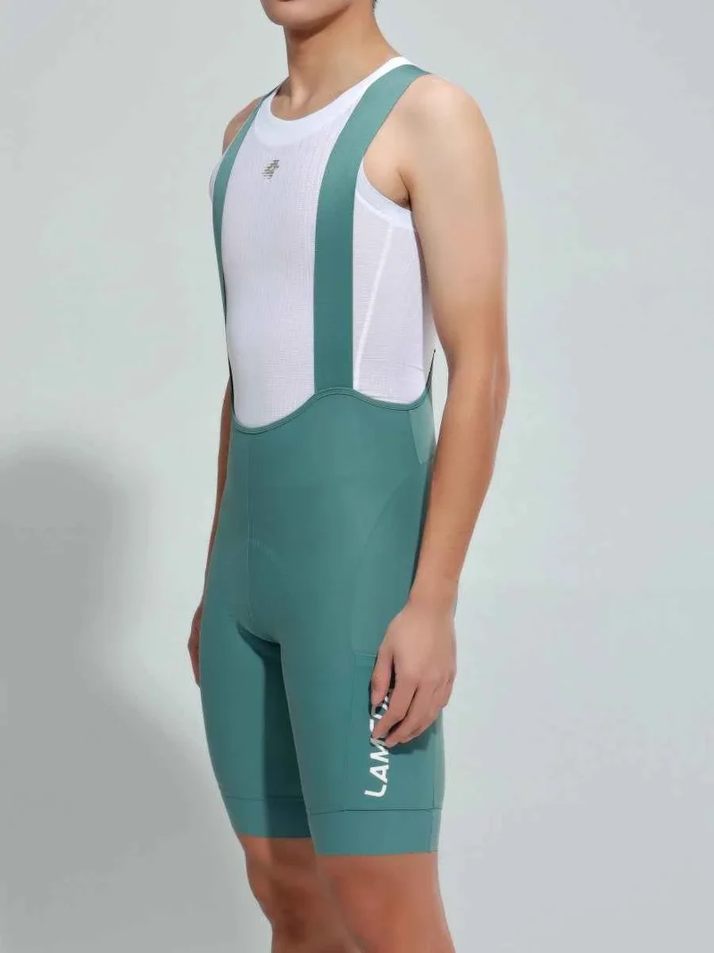 Men's Basic Bib Shorts 2025SSZ518 - Blue