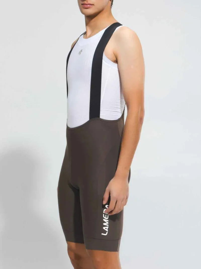 Men's Basic Bib Shorts 2025SSZ518 - Khaki