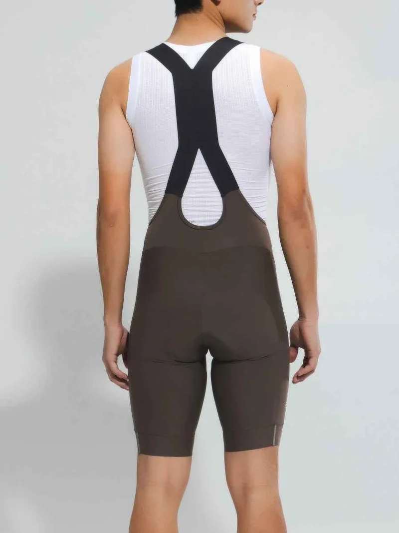 Men's Basic Bib Shorts 2025SSZ518 - Khaki