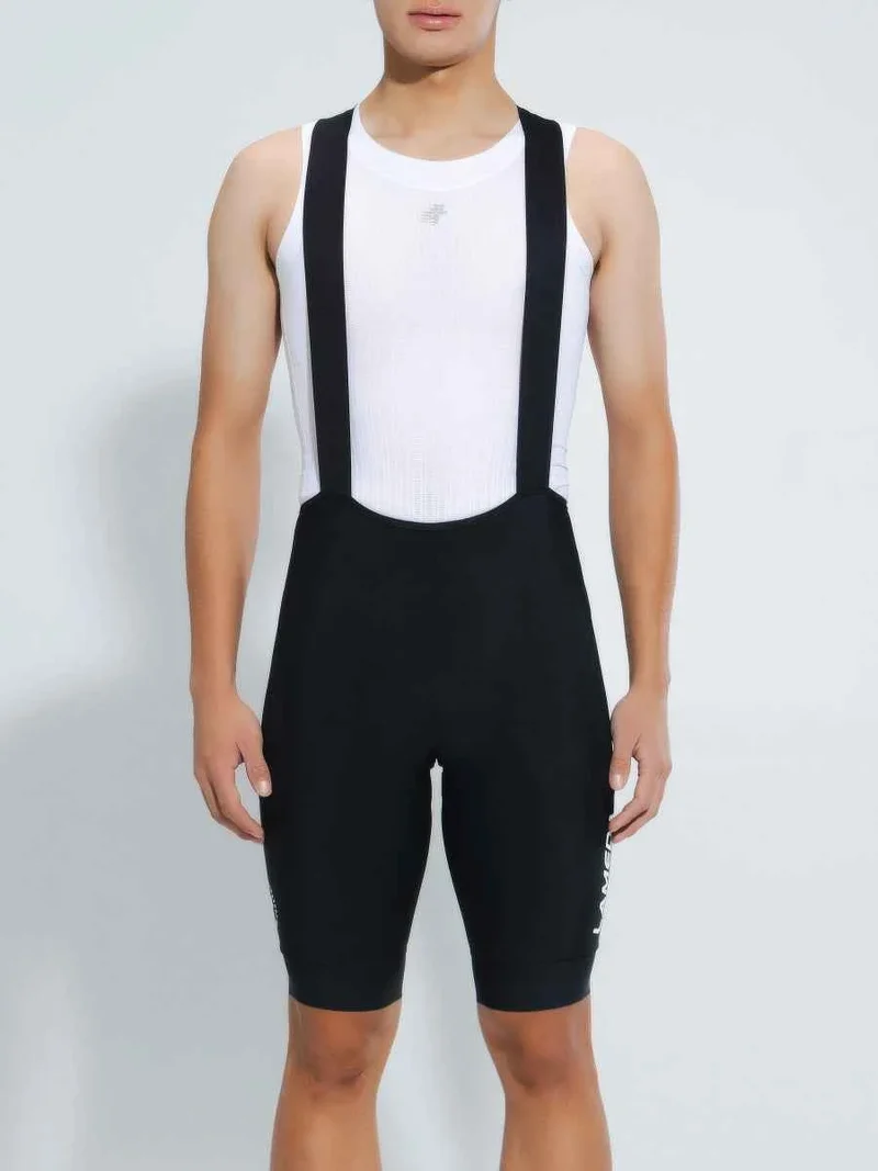 Men's Basic Bib Shorts 2025SSZ518 - Black