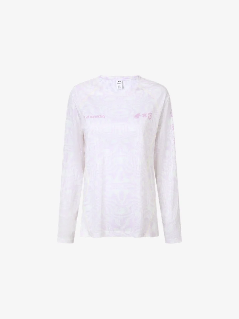 A x C Unisex Lightweight Cycling Long-Sleeve T-Shirt - Light Pink