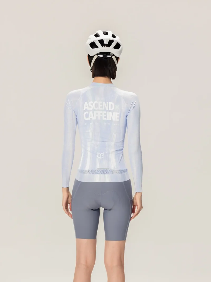 A*C Unisex Cycling Jersey LS - Ice Purple