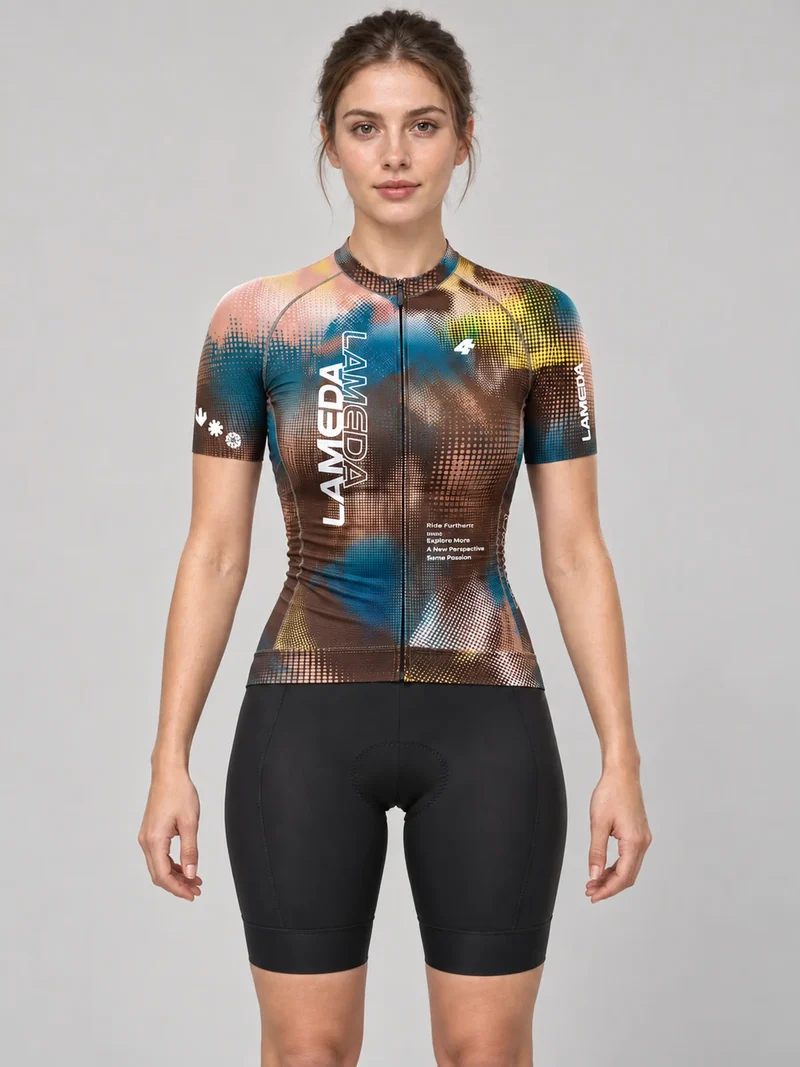 Unisex Cycling Jersey - Mocha Pre-Order