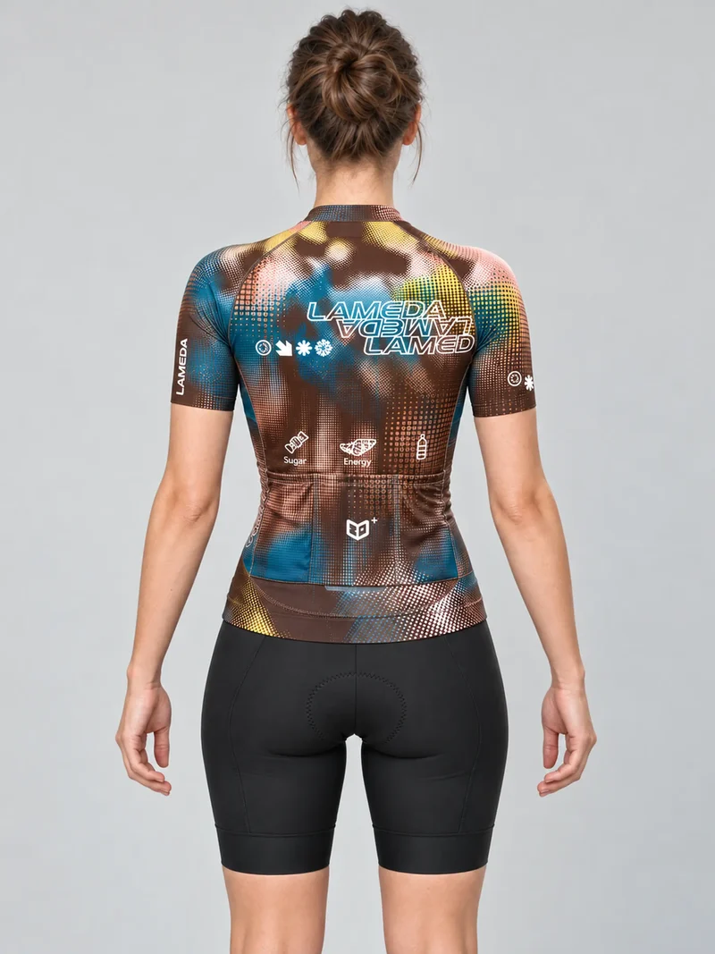 Unisex Cycling Jersey - Mocha Pre-Order