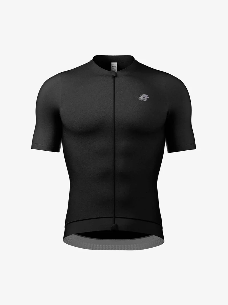 Flutter Men Cycling Jersey - Black