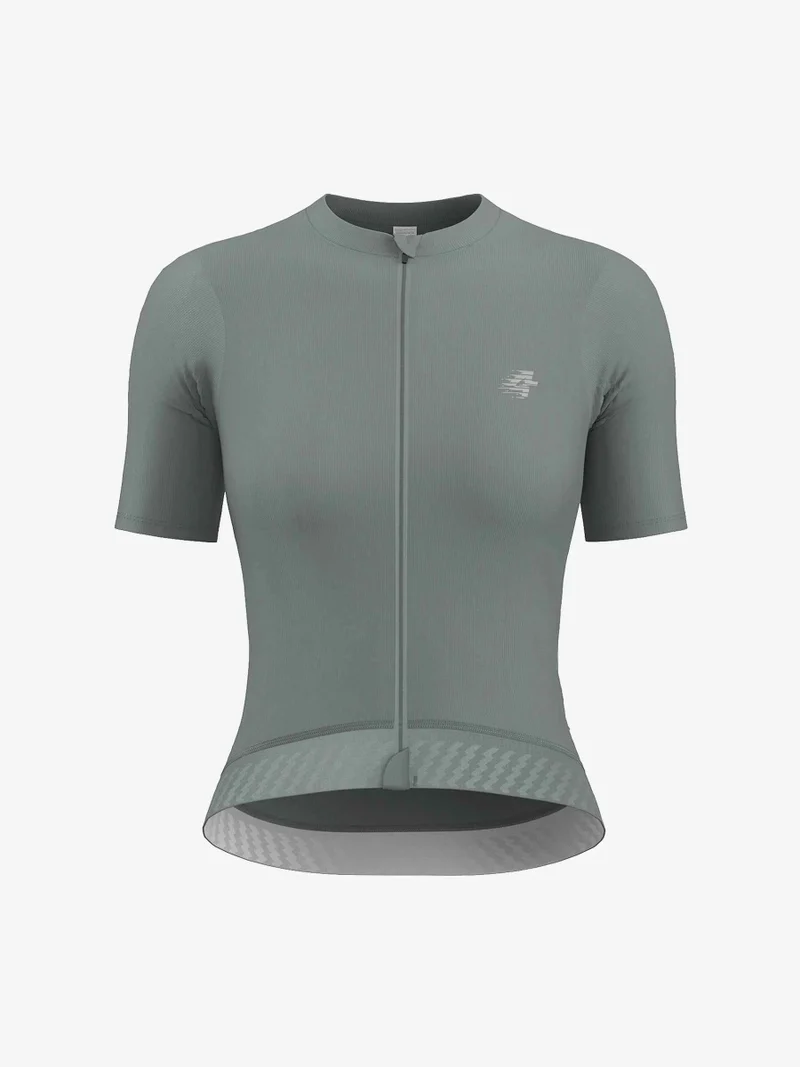 Melody Woman Cycling Jersey - Gray Olive