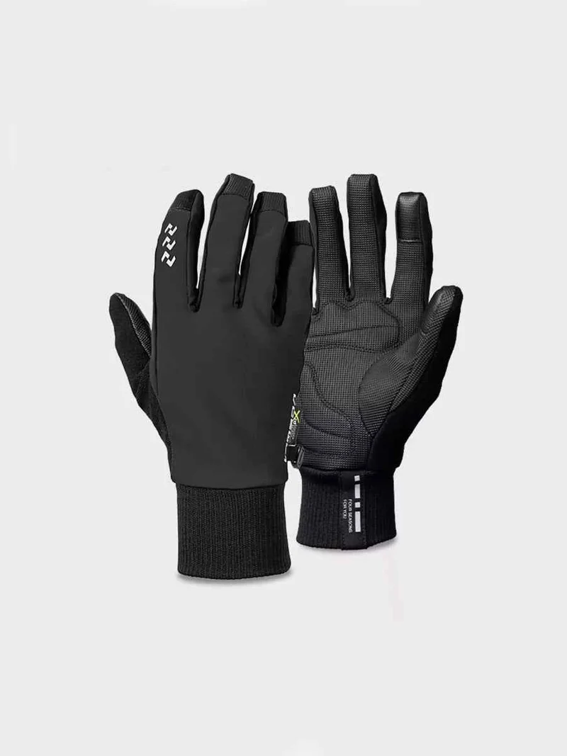 6069 Fleeced Bike Gloves - Black