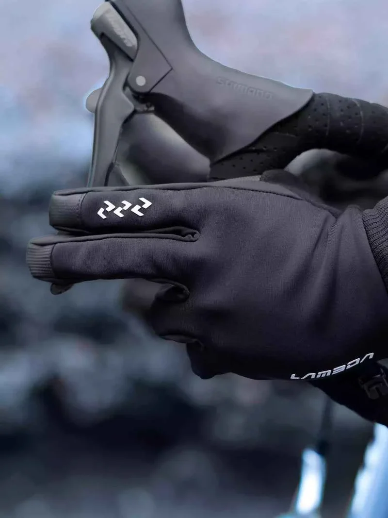 6069 Fleeced Bike Gloves - Black