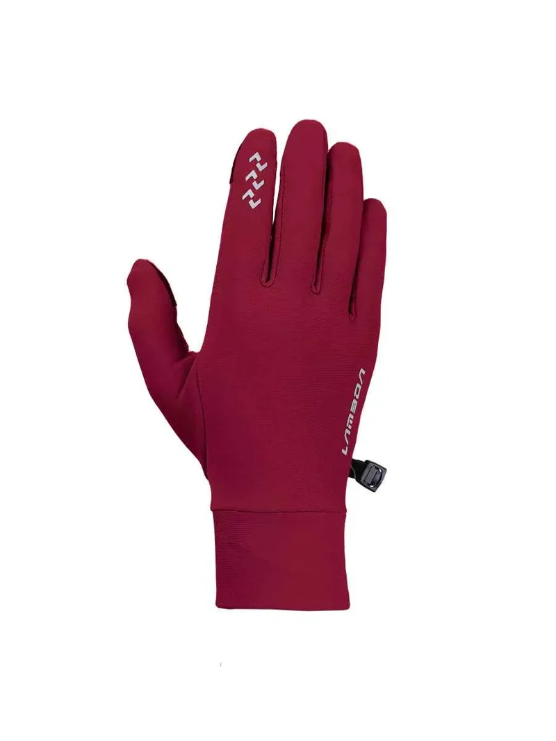6066 Fleeced Bike Gloves - Red