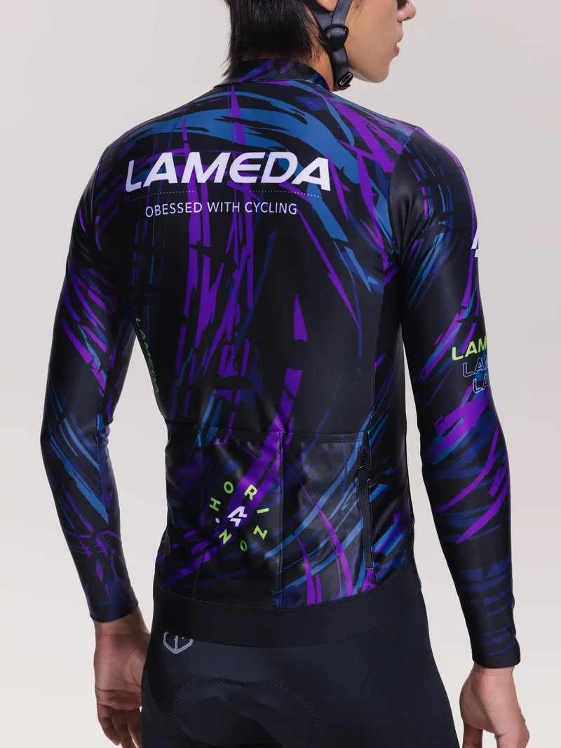 Unisex Fleeced Thermal Jersey Z808 - Purple