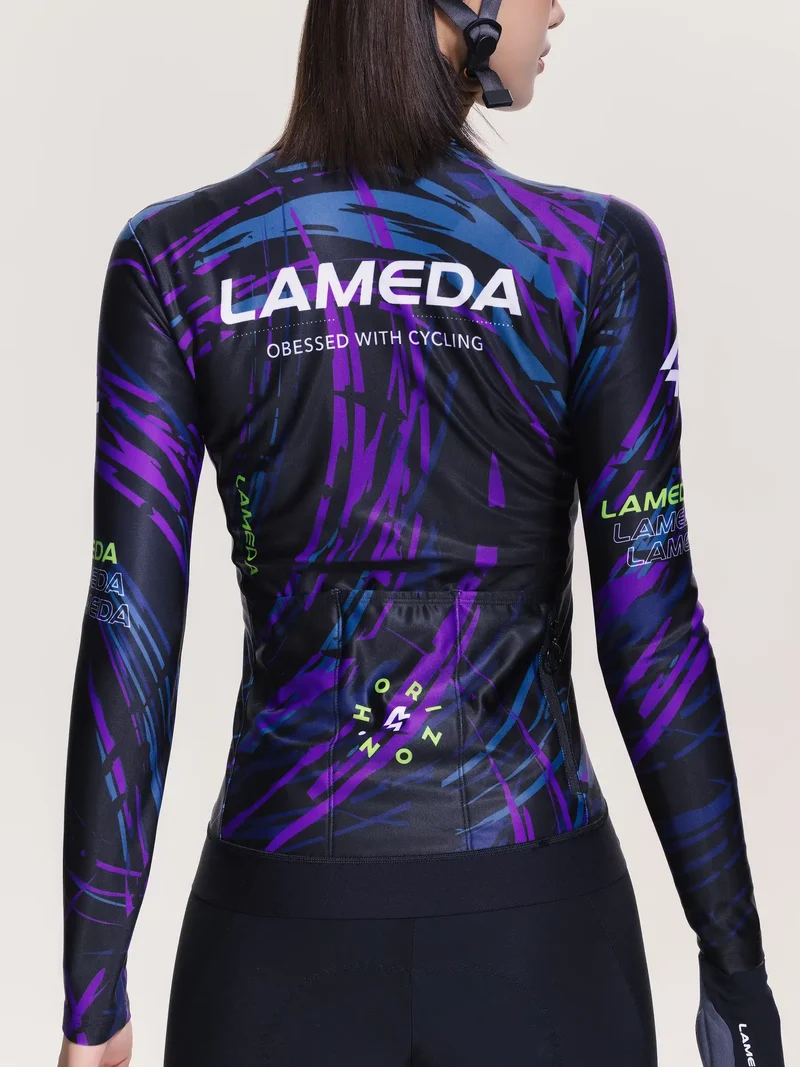 Unisex Fleeced Thermal Jersey Z808 - Purple