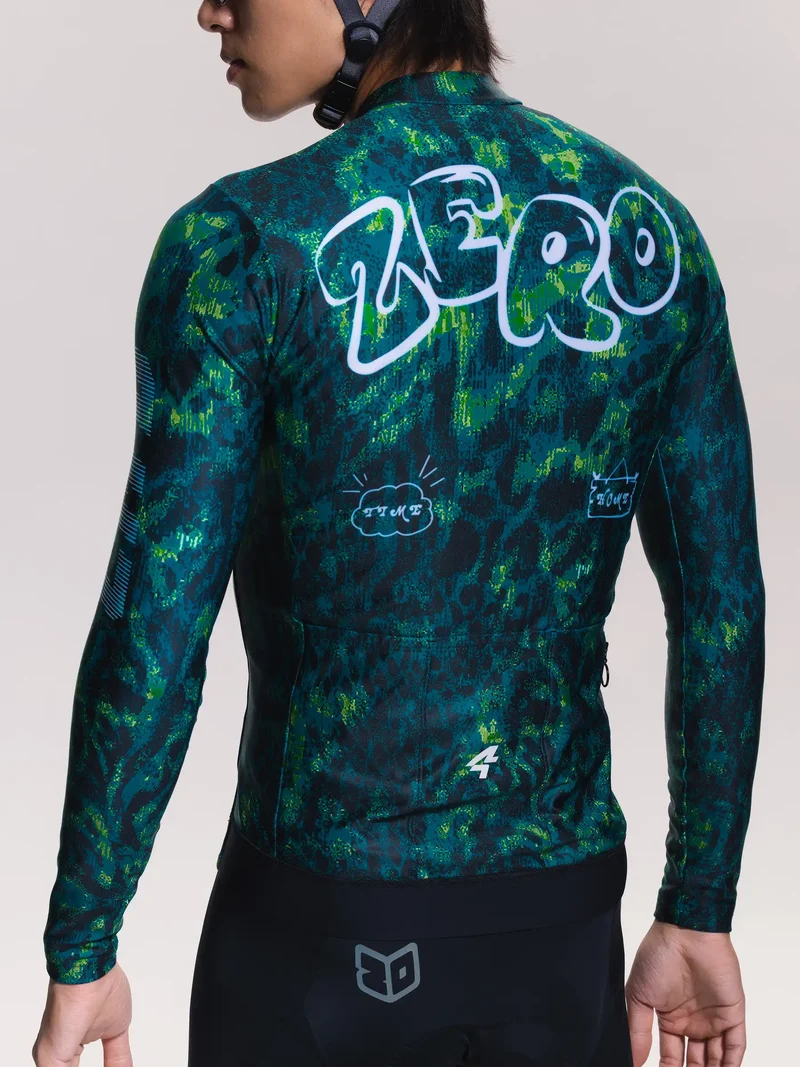 Unisex Fleeced Thermal Jersey Z808 - Green