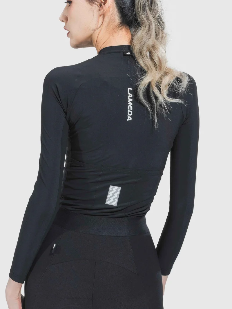 Ripple Grace Women's Cycling Jersey - Black