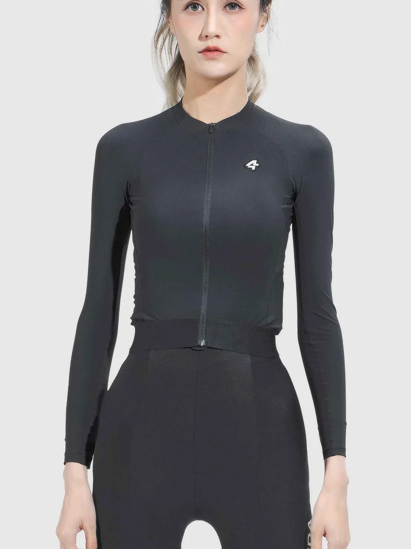 Ripple Grace Women's Cycling Jersey - Black