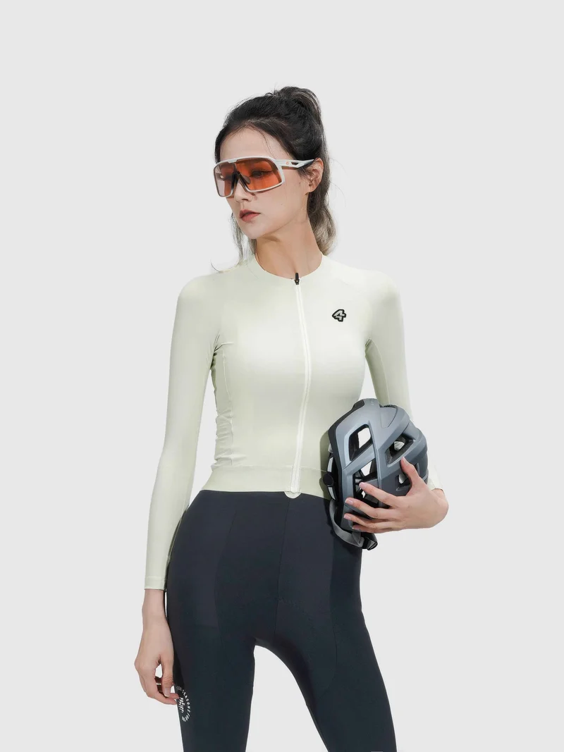 Ripple Grace Women's Cycling Jersey - Cream
