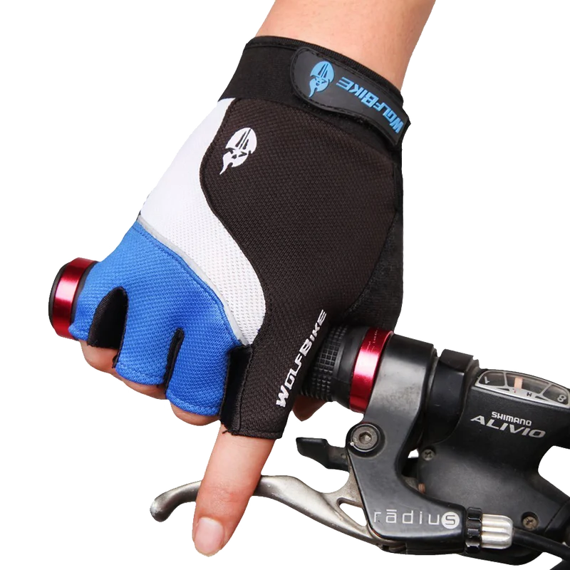 WOLFBIKE Non-Slip Gel Pad Gloves Sportswear Bike Bicycle Cycling