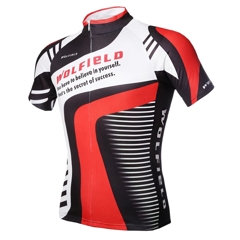 WOLFBIKE Men Cycling Jersey Bicycle Bike Cycle Breathable Shirts Tops
