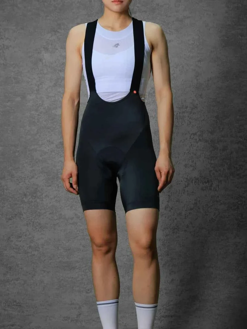 Lameda 20th Anniv. Special Women's Bib Shorts - Black