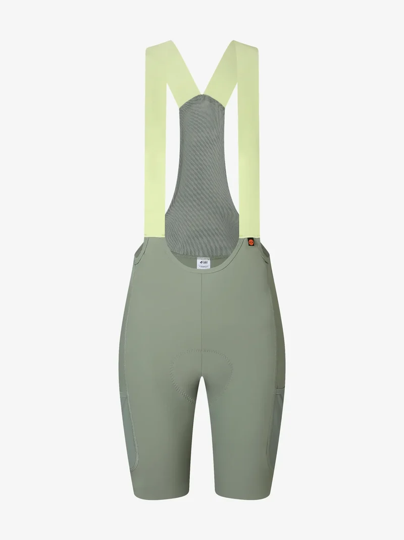 Lameda 21st Anniv. Special Women's Bib Shorts - Green