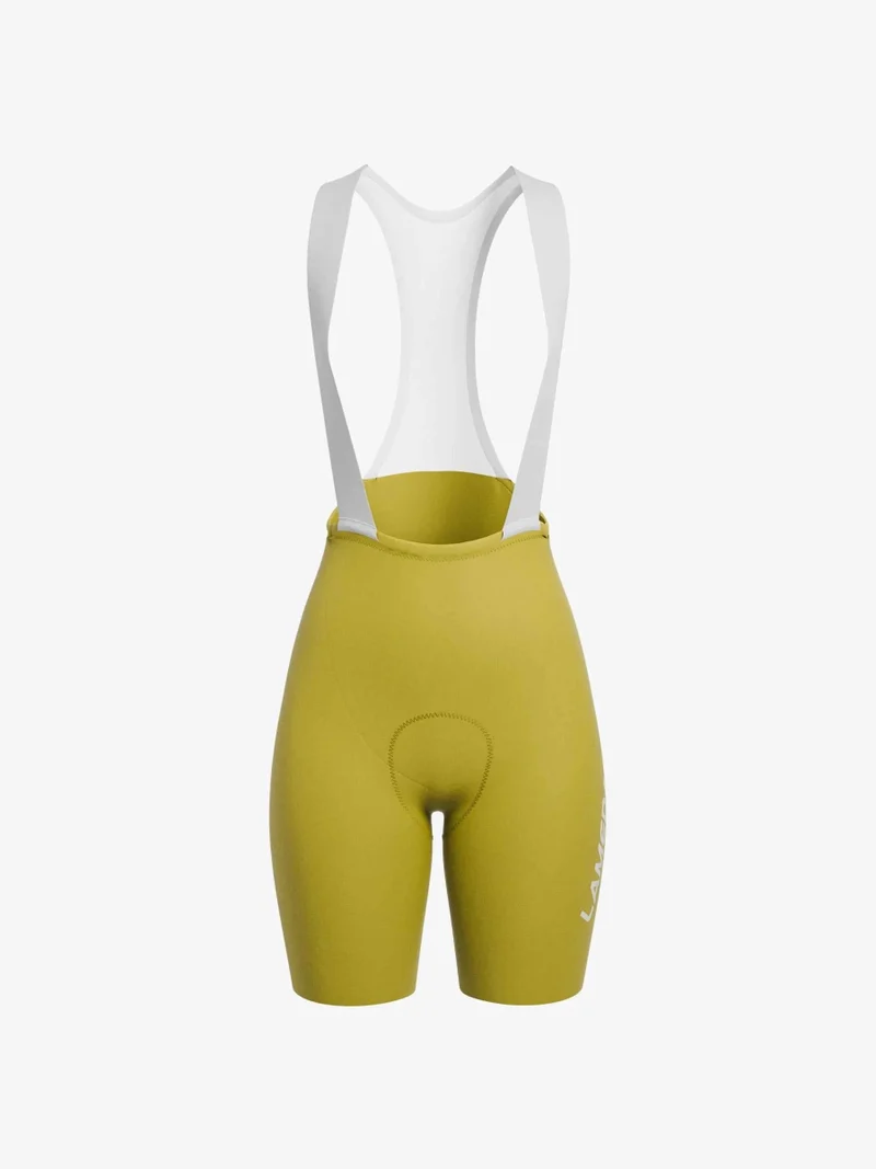 Radiant Women Cycling Bib Shorts - Yellow